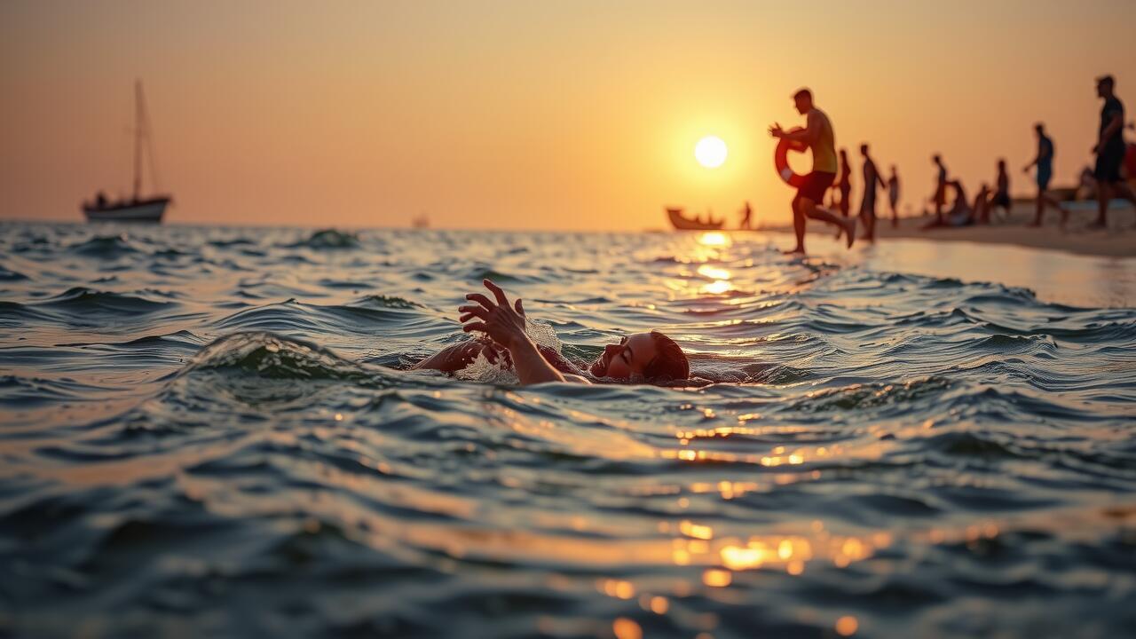 What is the difference between a drowning and near drowning incident?